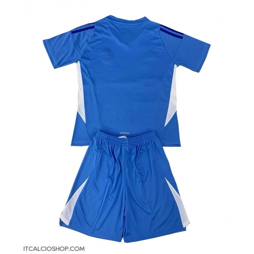 Real Madrid Portiere Prima Maglia Bambino 2024-25 Manica Corta (+ Pantaloni corti)